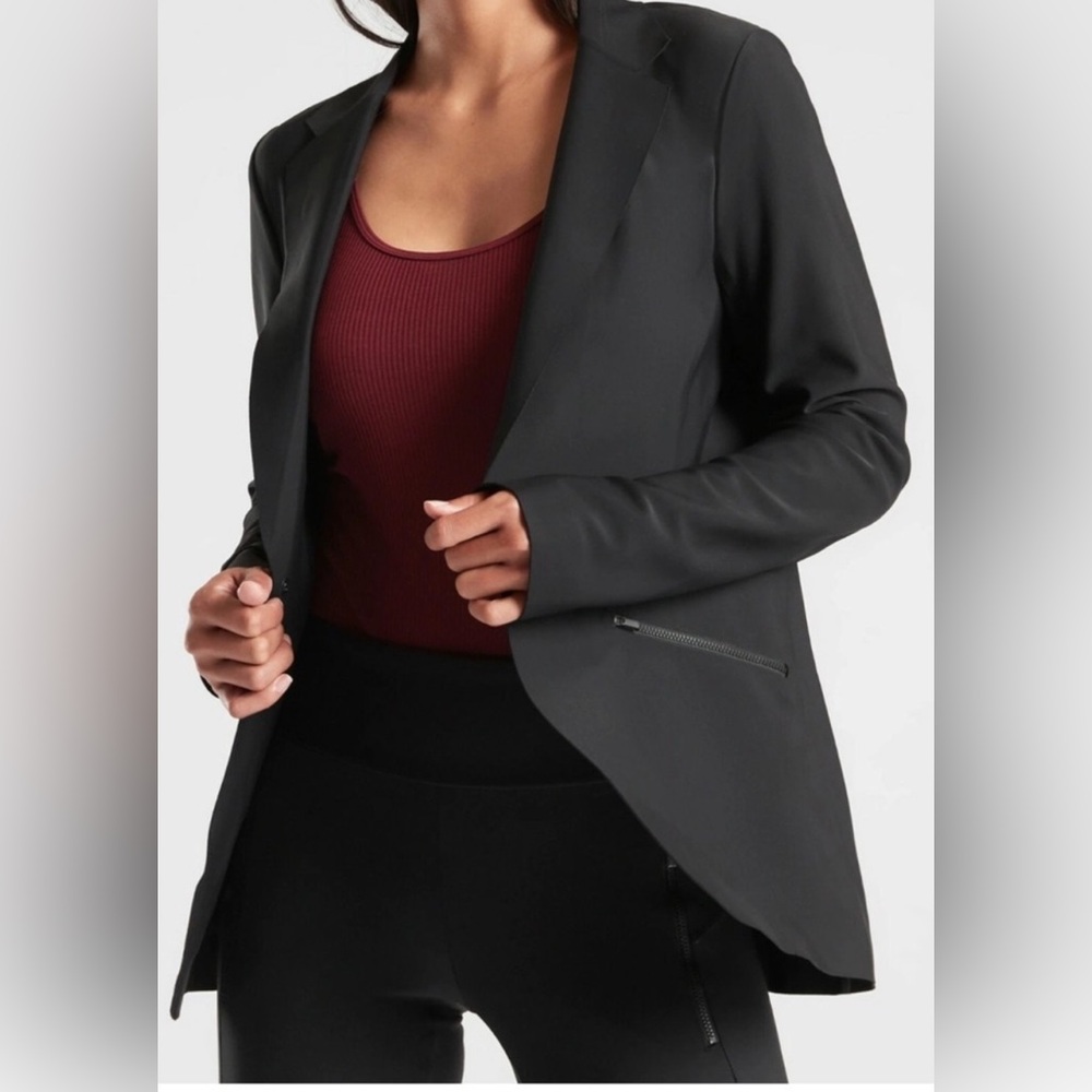 Athleta Interstellar Blazer Snap Button Closure, … - image 8